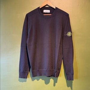 Stone Island Crewneck Wool Sweater